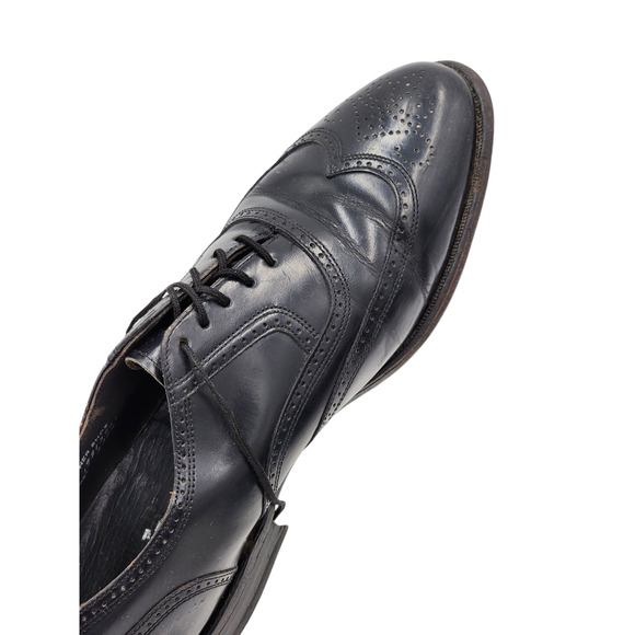 Hanover Masterflex Dress Shoes Wingtip Oxfords Leather Mens 10.5 Vintage Classic main image 16